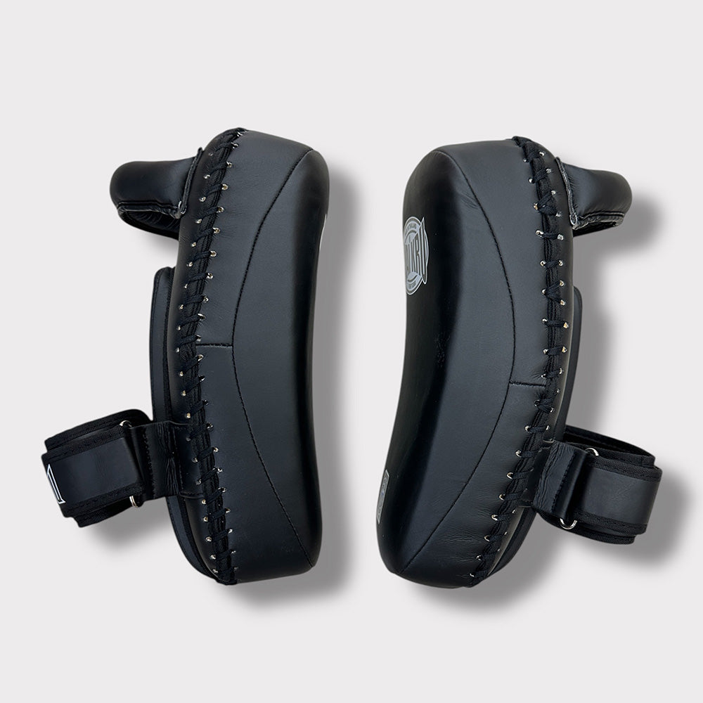 Wai Kru Single Strap MicroFiber Kickpad - Black
