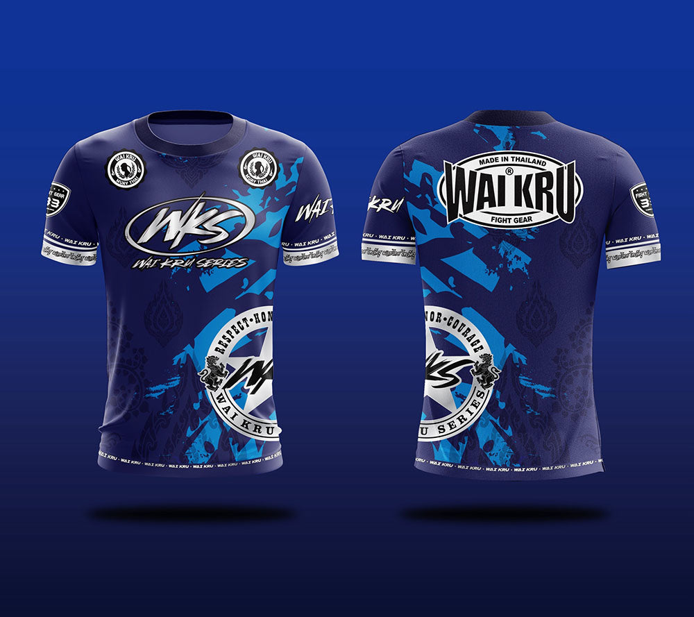 Wai Kru Series T-Shirts - Blue