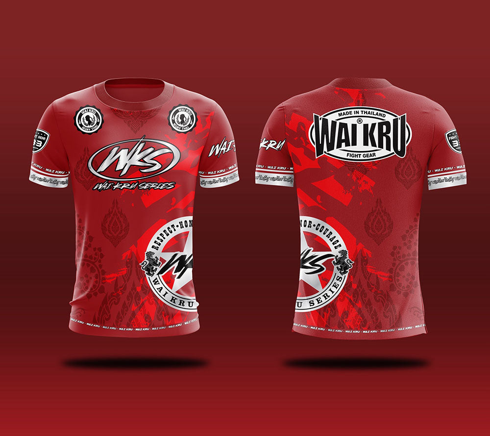 Wai Kru Series T-Shirts - Red