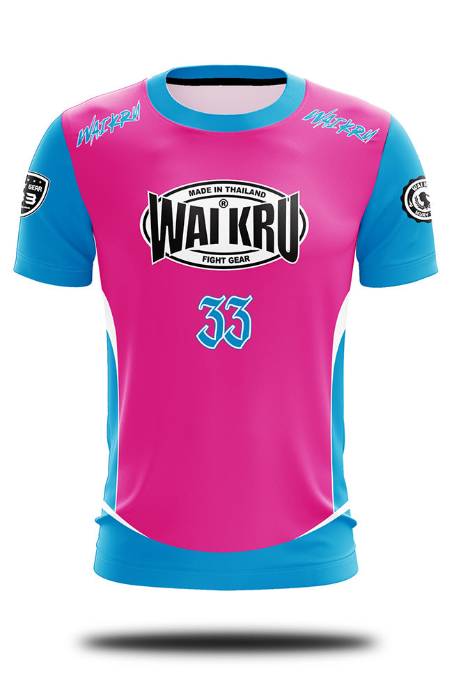 Wai Kru Muay Thai T-Shirts - WK33PK