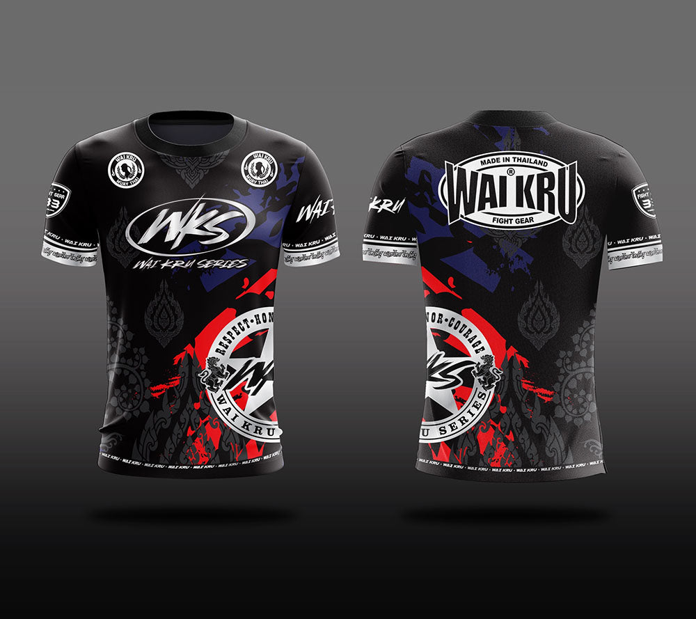 Wai Kru Series T-Shirts - Black