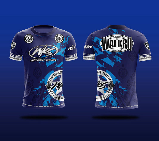 Wai Kru Series T-Shirts - Blue